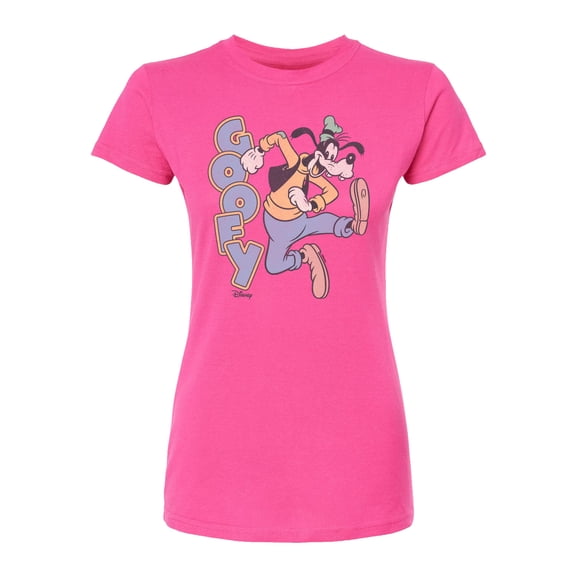 Disney - Goofy - Juniors Fitted Graphic T-Shirt