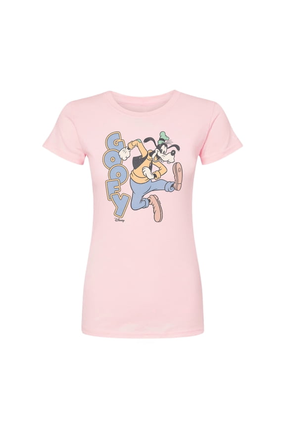 - Goofy - Juniors Fitted Graphic T-Shirt