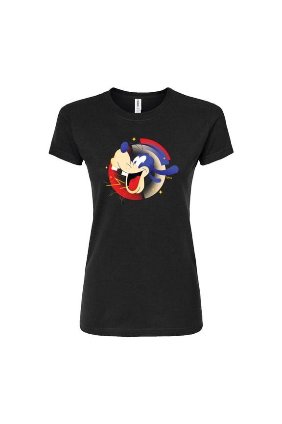 - Goofy - Juniors Fitted Graphic T-Shirt