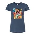 thumbnail image 1 of Disney - Goofy  - Juniors Fitted Graphic T-Shirt, 1 of 5