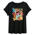 thumbnail image 1 of Disney - Goofy  - Juniors Ideal Flowy Muscle T-Shirt, 1 of 5