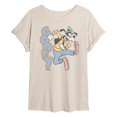 thumbnail image 1 of Disney - Goofy - Juniors Oversized Graphic T-Shirt, 1 of 4