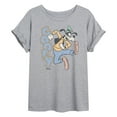 thumbnail image 1 of Disney - Goofy - Juniors Oversized Graphic T-Shirt, 1 of 4