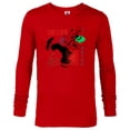 thumbnail image 1 of Disney Goofy Laugh-O-Meter - Long Sleeve T-Shirt for Men - Customized-New Red, 1 of 5