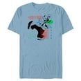 thumbnail image 1 of Disney Goofy Laugh-O-Meter - Short Sleeve Blended T-Shirt for Adults - Customized-Ocean Blue, 1 of 5