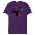 thumbnail image 1 of Disney Goofy Laugh-O-Meter - Short Sleeve Blended T-Shirt for Adults - Customized-Purple, 1 of 5