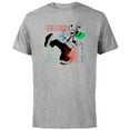 thumbnail image 1 of Disney Goofy Laugh-O-Meter - Short Sleeve Cotton T-Shirt for Adults - Customized-Athletic Heather, 1 of 5