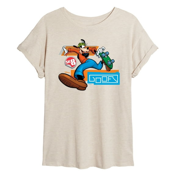 Disney - Goofy Leap  - Women's Oversized T-Shirt