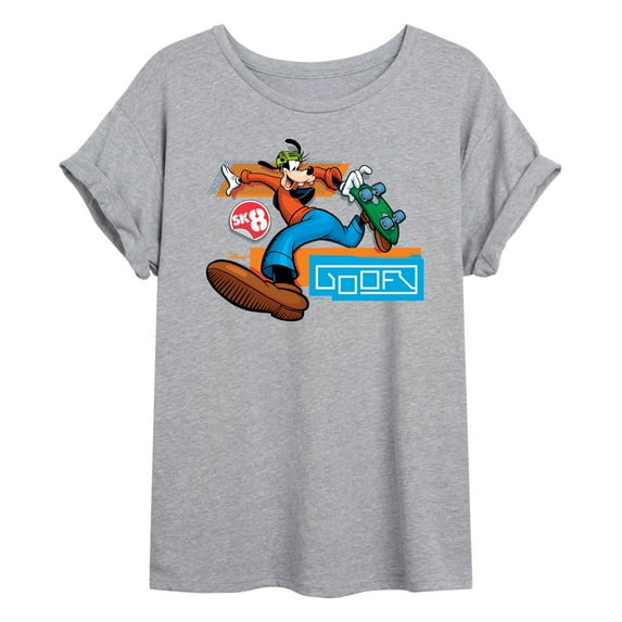 Disney - Goofy Leap - Women's Oversized T-Shirt