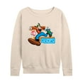 thumbnail image 1 of Disney - Goofy Leap - Women's Lightweight French Terry Long Sleeve Shirt, 1 of 5
