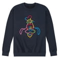 thumbnail image 1 of Disney - Goofy Linework - Men's Crew Fleece Sweatshirt, 1 of 4