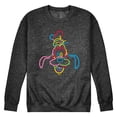 thumbnail image 1 of Disney - Goofy Linework Graphic Fleece Sweatshirt, 1 of 3