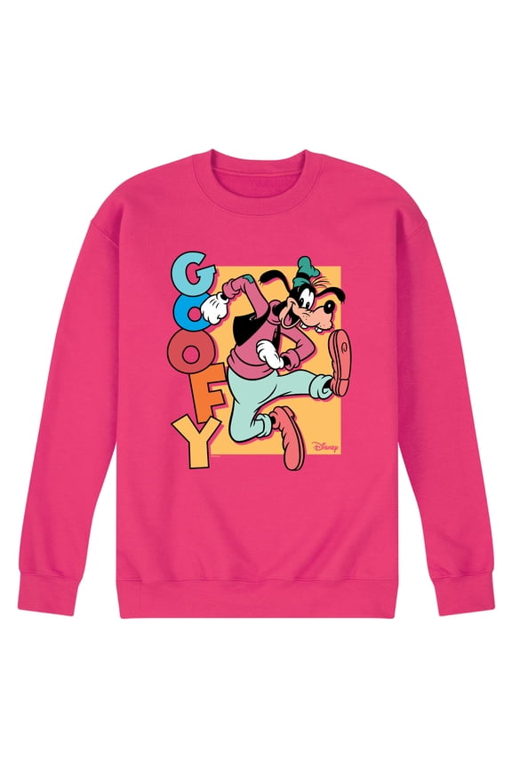 - Goofy - Men's Crew Neck Fleece Pullover