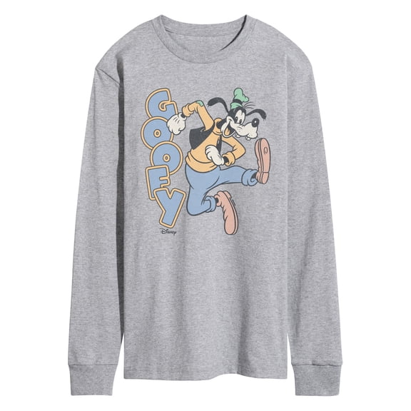 Disney - Goofy - Men's Long Sleeve Graphic T-Shirt