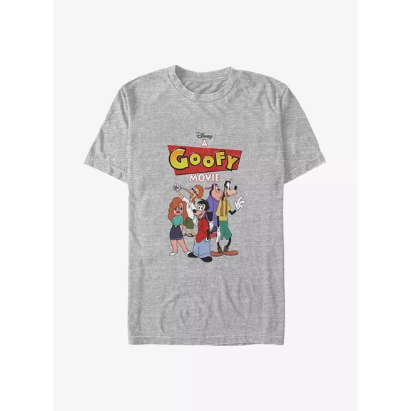 Disney Goofy Movie Group Logo Max Roxanne Bobby Retro Cartoon T-shirt