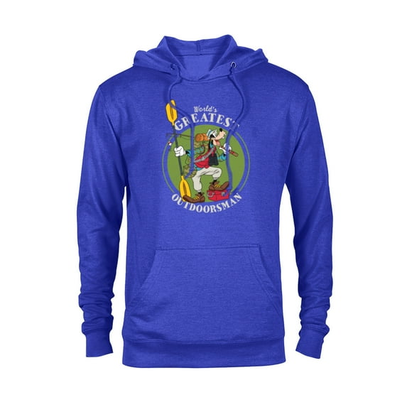 Disney Goofy Outdoorsman Father's Day - Pullover Hoodie for Adults - Customized-Royal