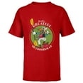 thumbnail image 1 of Disney Goofy Outdoorsman Father's Day - Short Sleeve T-Shirt for Kids - Customized-Red, 1 of 5