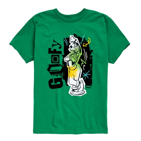 Disney - Goofy Punk - Toddler & Youth Short Sleeve Graphic T-Shirt