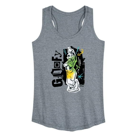 Disney - Goofy Punk - Women's Racerback Tank Top