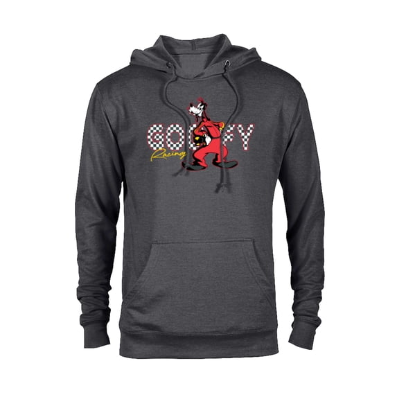 Disney Goofy Racing Mickey & Friends Race Car Drivers - Pullover Hoodie for Adults - Customized-Charcoal Heather