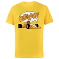 thumbnail image 1 of Disney Goofy Racing Team "Gawrsh!!" Race Car Driver - Short Sleeve Cotton T-Shirt for Adults - Customized-Yellow, 1 of 5