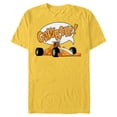 thumbnail image 1 of Disney Goofy Racing Team "Gawrsh!" Race Car Driver Standard T-Shirt- Short Sleeve Blended T-Shirt for Adults - Customized-Yellow, 1 of 5