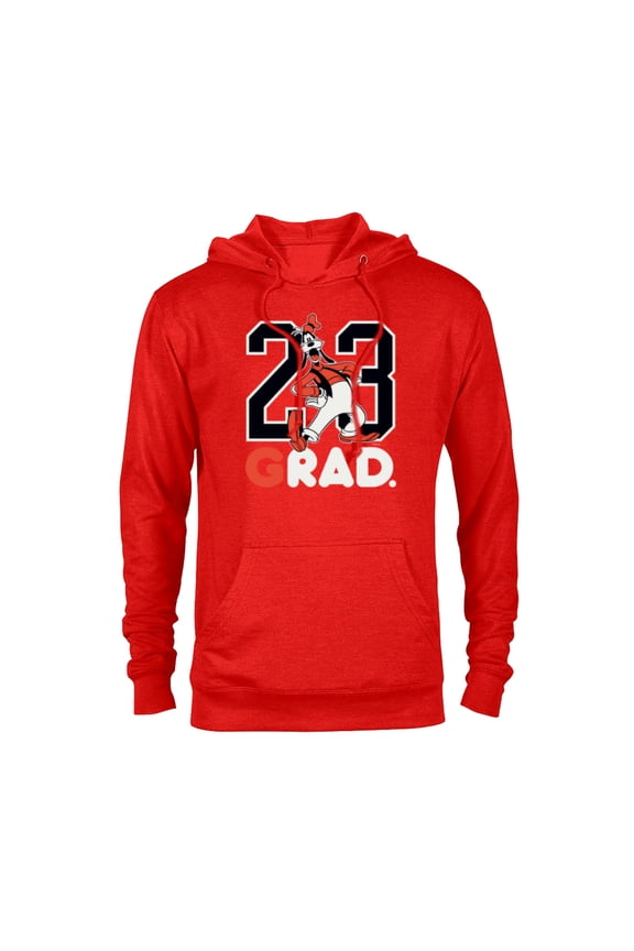 Goofy Rad Grad Class of 23 Graduation 2023 - Pullover Hoodie for Adults - Customized-Red