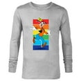 thumbnail image 1 of Disney Goofy Rainbow - Long Sleeve T-Shirt for Men -Customized-Athletic Heather, 1 of 5