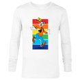thumbnail image 1 of Disney Goofy Rainbow - Long Sleeve T-Shirt for Men -Customized-White, 1 of 5