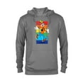thumbnail image 1 of Disney Goofy Rainbow - Pullover Hoodie for Adults -Customized-Graphite Heather, 1 of 5
