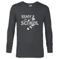 thumbnail image 1 of Disney Goofy Ready for School - Long Sleeve T-Shirt for Men - Customized-Charcoal Heather, 1 of 5