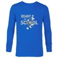thumbnail image 1 of Disney Goofy Ready for School - Long Sleeve T-Shirt for Men - Customized-Navy, 1 of 5