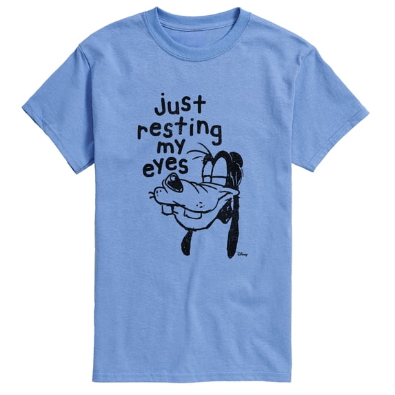 Disney - Goofy Resting My Eyes - Men's Short Sleeve Graphic T-Shirt