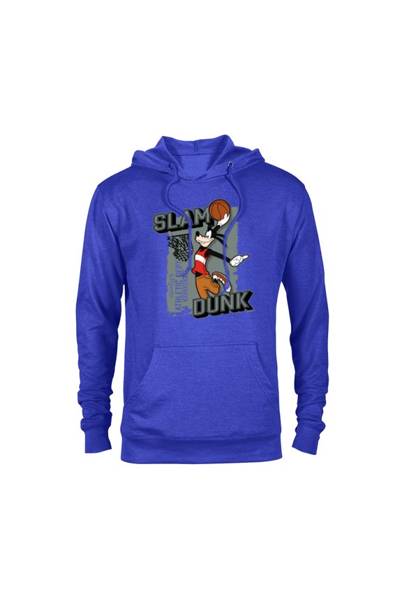 Goofy Sports Basketball Slam Dunk Athletic Dept - Pullover Hoodie for Adults - Customized-Royal