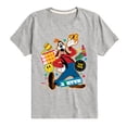 thumbnail image 1 of Disney - Goofy Sticker Look - Toddler & Youth Short Sleeve Graphic T-Shirt, 1 of 4