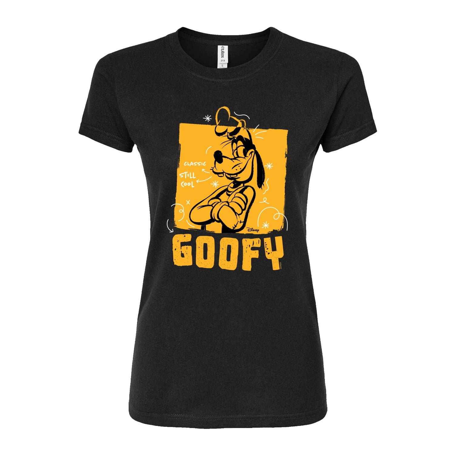 Disney - Goofy Still Cool - Juniors Fitted Graphic T-Shirt - Walmart.com