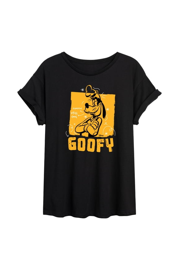 - Goofy Still Cool - Juniors Ideal Flowy Muscle T-Shirt