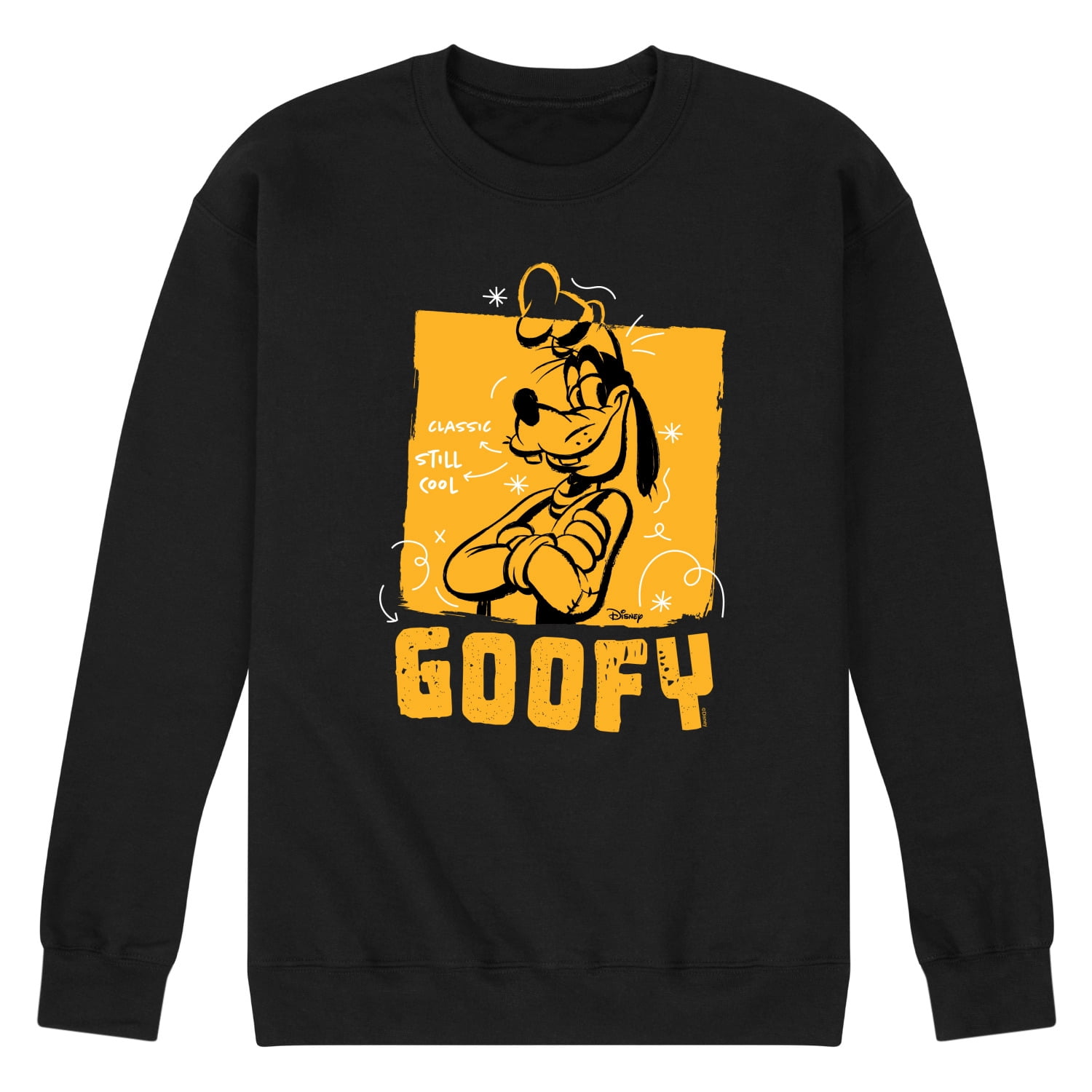 Disney - Goofy Still Cool  - Men's Crew Neck Fleece Pullover