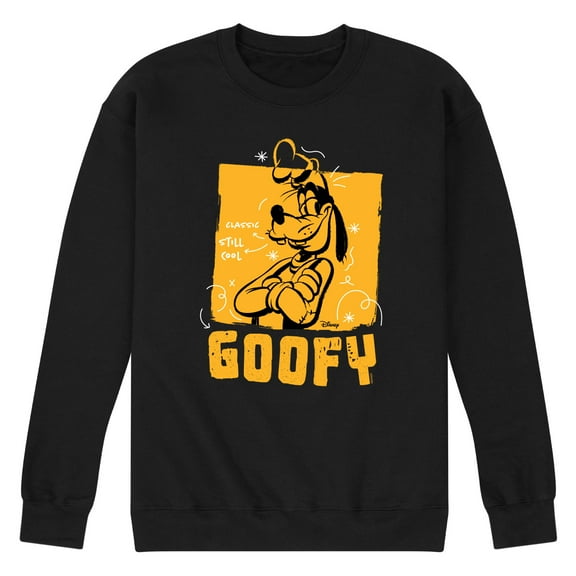 Disney - Goofy Still Cool  - Men's Crew Neck Fleece Pullover