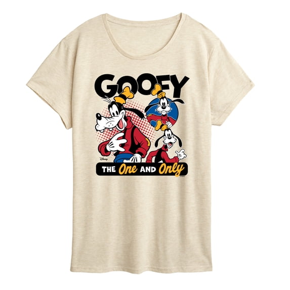 Disney - Goofy The One And Only - Women's Short Sleeve Graphic T-Shirt
