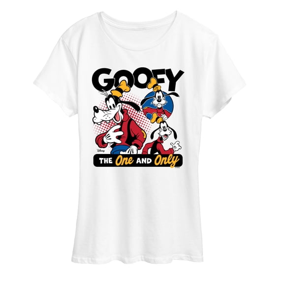Disney - Goofy The One And Only - Women's Short Sleeve Graphic T-Shirt
