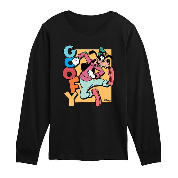 Disney - Goofy - Toddler Boys Long Sleeve Graphic T-Shirt