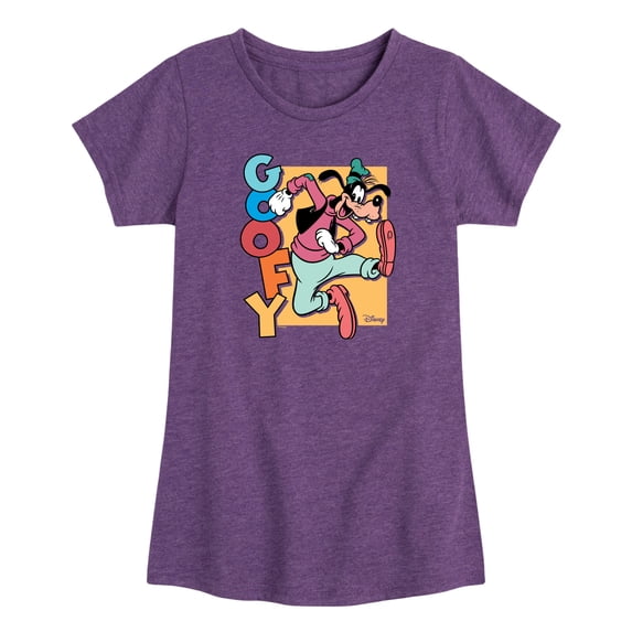 Disney - Goofy - Toddler Girls Fitted Short Sleeve T-Shirt