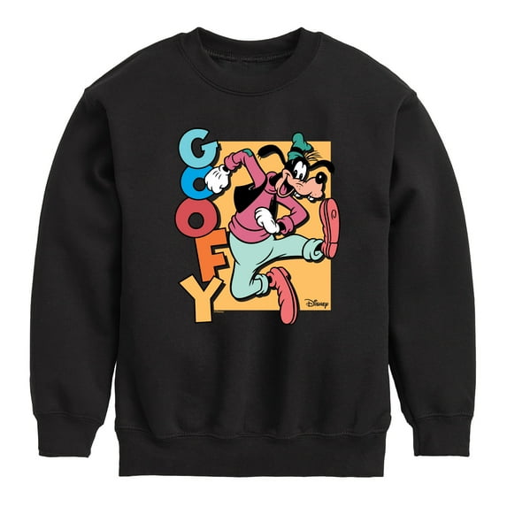 Disney - Goofy - Toddler & Youth Crewneck Fleece Sweatshirt