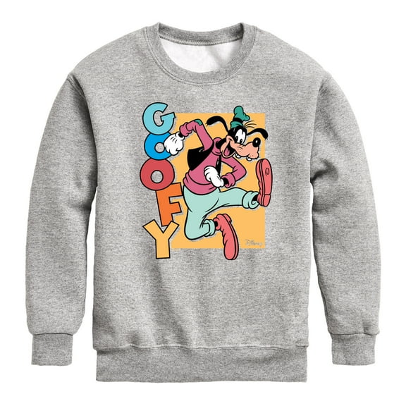 Disney - Goofy - Toddler & Youth Crewneck Fleece Sweatshirt