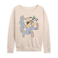 thumbnail image 1 of Disney - Goofy - Women's French Terry Long Sleeve Pullover, 1 of 4
