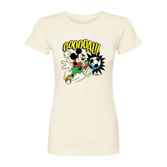 Disney - Goooal - Juniors Fitted Graphic T-Shirt