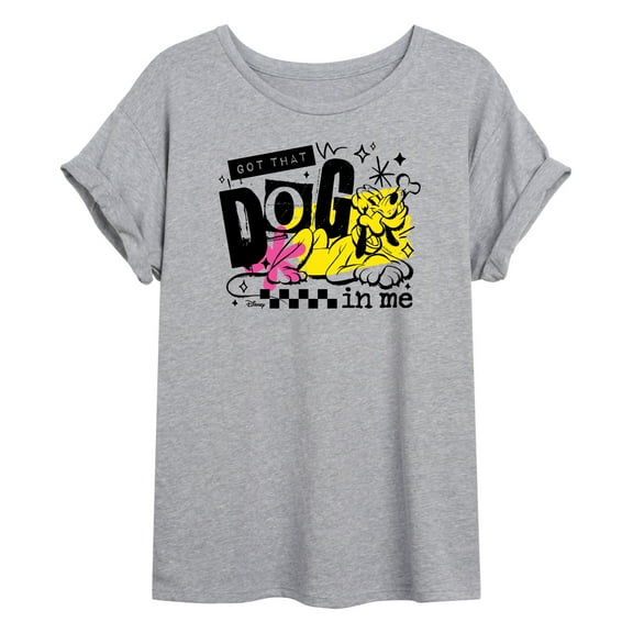 Disney - Got That Dog In Me - Juniors Ideal Flowy Muscle T-Shirt