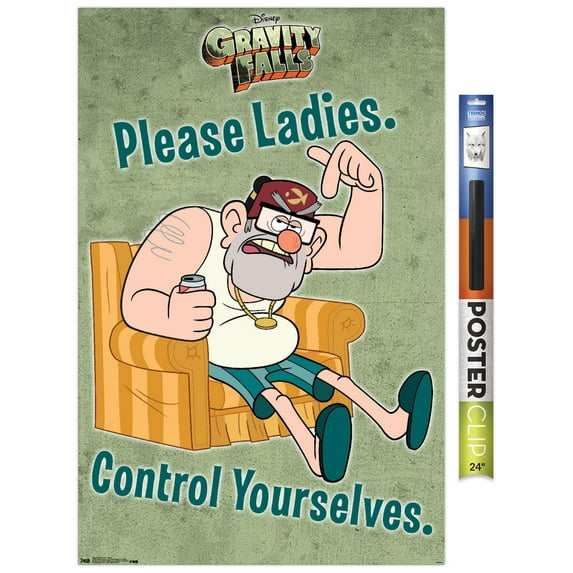 Disney GraVity Falls - Ladies Wall Poster, 22.375" x 34"