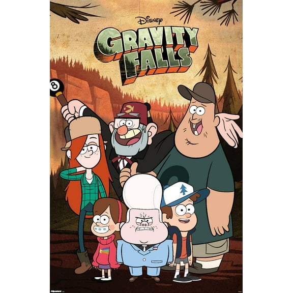 Disney Gravity Falls (2012) - Group Wall Poster, 22.375" x 34"